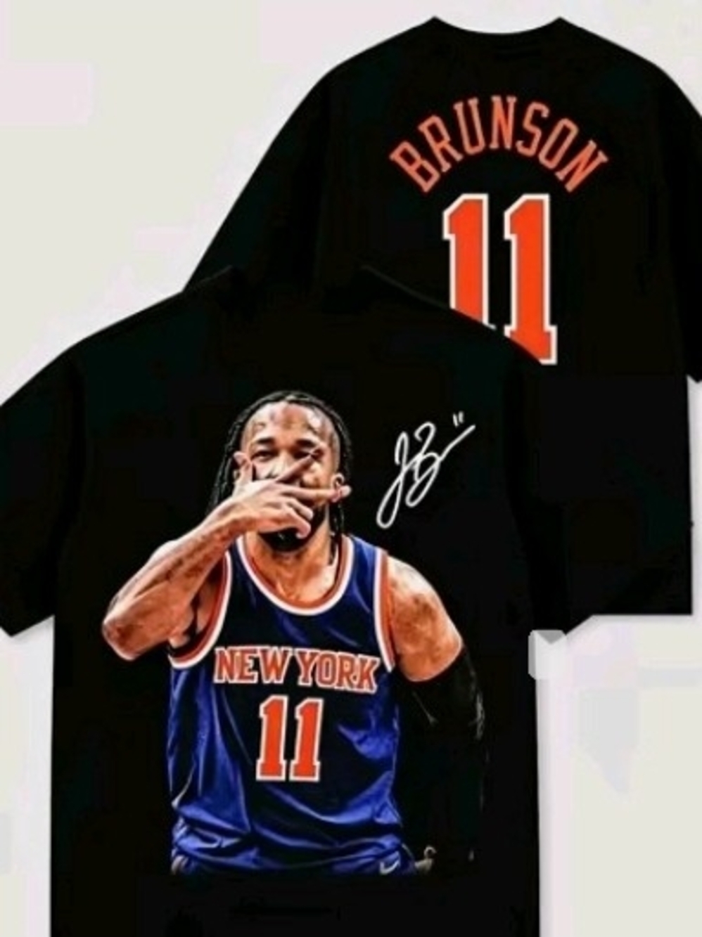 Jalen Brunson TShirt XL Black